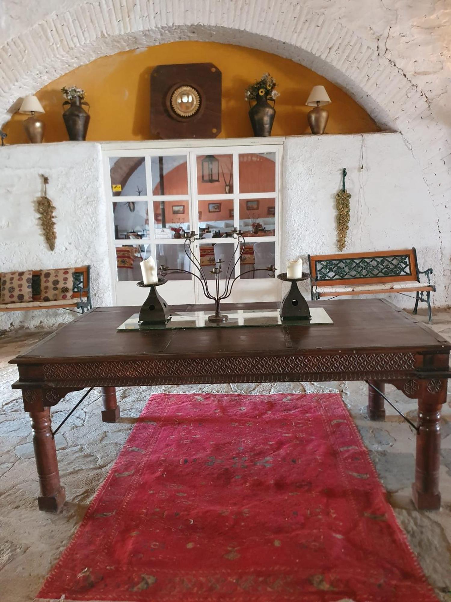 Hotel Rural El Vaqueril Navas Del Madrono ภายนอก รูปภาพ